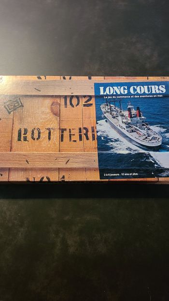 Jeu de société Long Cours vintage MIRO 1970 RARE