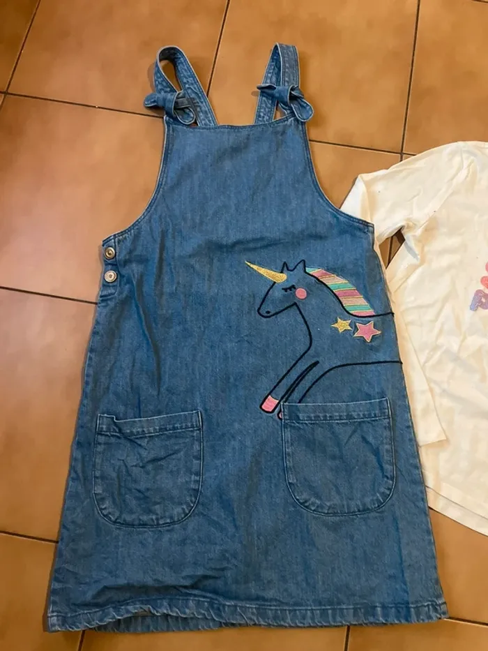 Ensemble robe + t shirt fille 12 ans - photo numéro 3