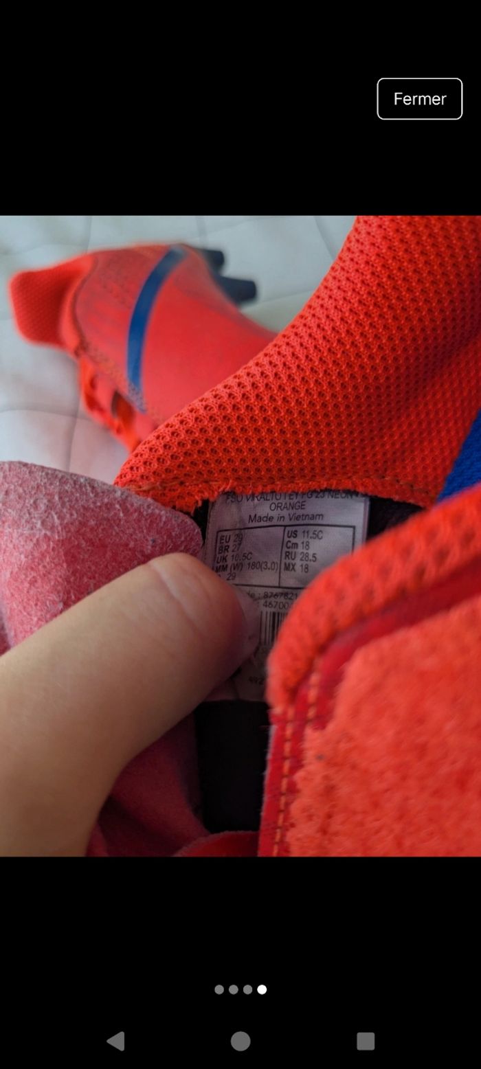 Crampons foot Kipsta - photo numéro 4