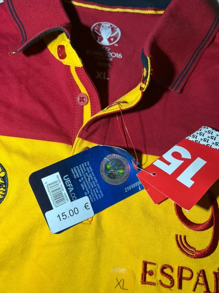 T-shirt de l’Espagne euro 2016 - photo numéro 8