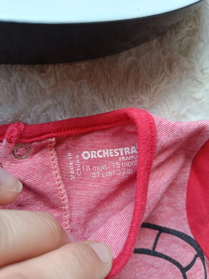 Barboteuse combinaison combi short été léger Garçon 18 mois Robot Orchestra - photo numéro 5