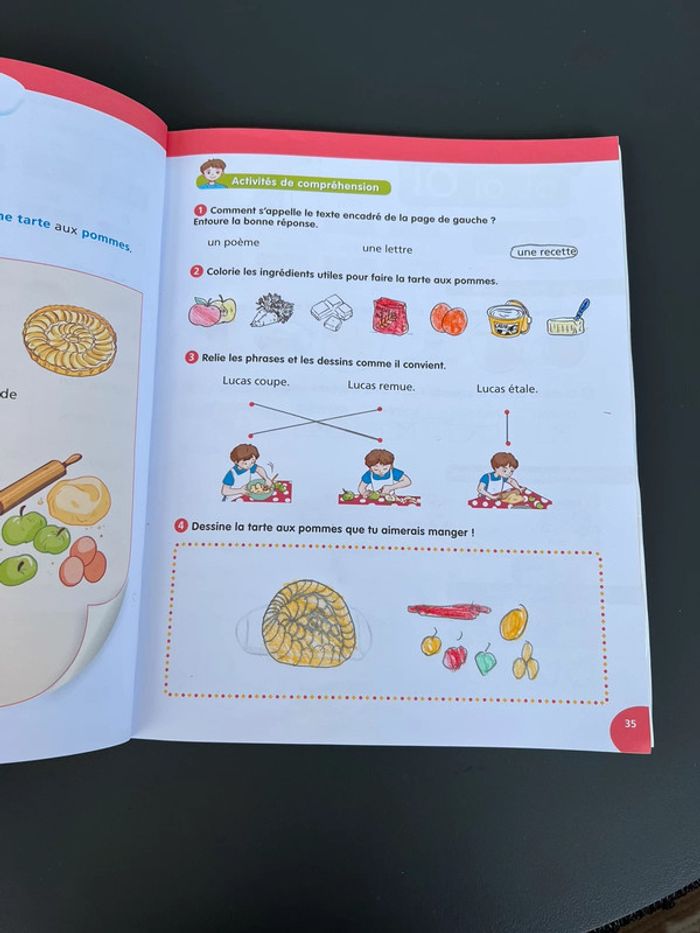 Lot livre apprend à écrire et jeu de questions de poche - photo numéro 10