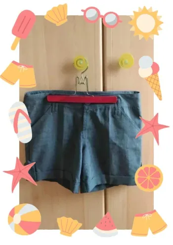 Mini short habillé d'hiver .