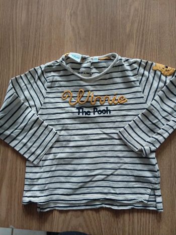 Tee shirt manche longue Disney 24 mois