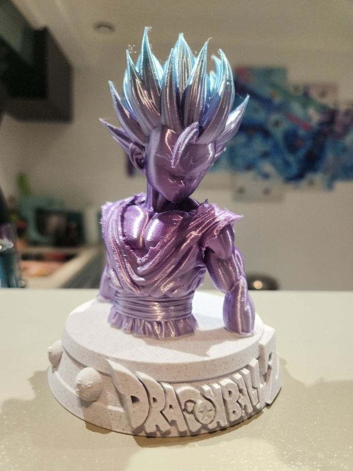 Figurine Dragon Ball Z – Buste collector imprimé en 3D – Manga - photo numéro 2