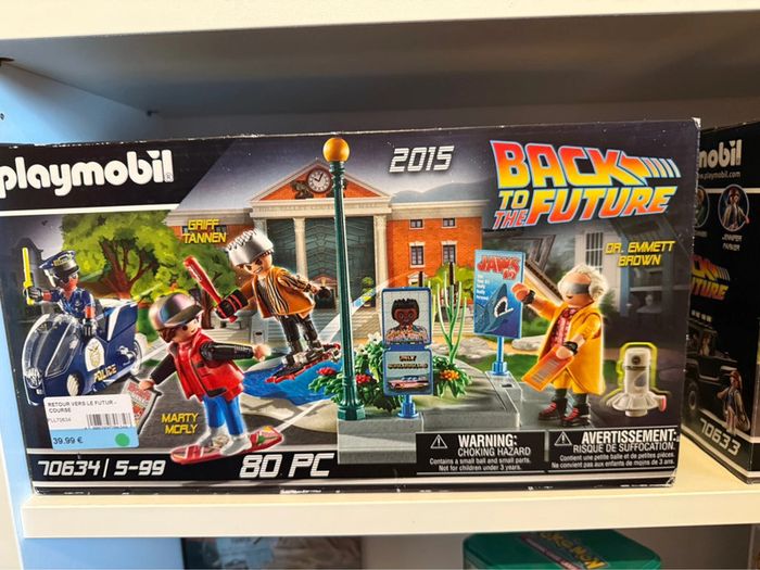 Playmobil back to the future