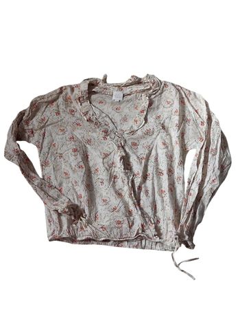 Blouse imprimée fleurie taille M/L