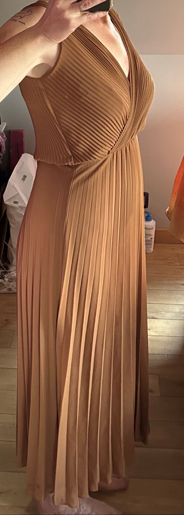 Robe plissée Taille unique - photo numéro 2