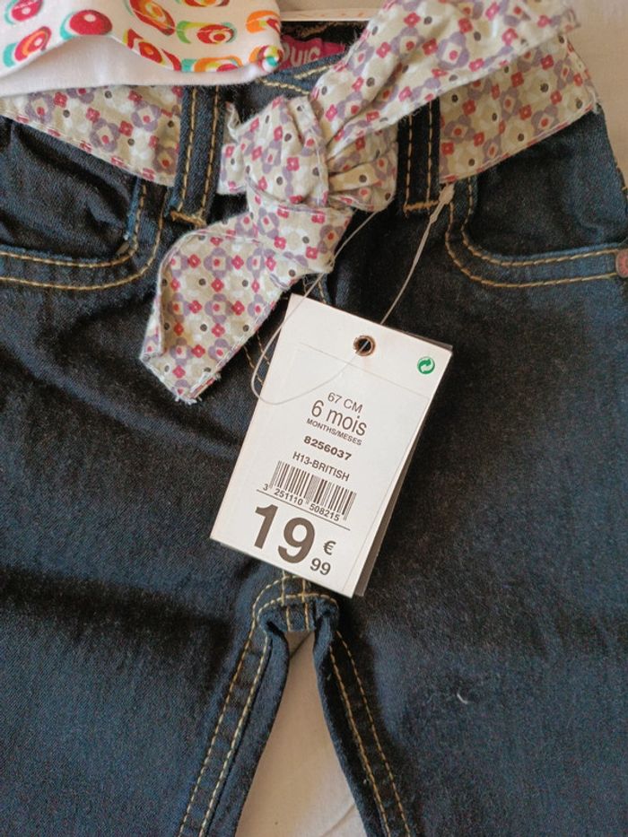 Ensemble bébé fille 6 mois neuf avec étiquette - photo numéro 2