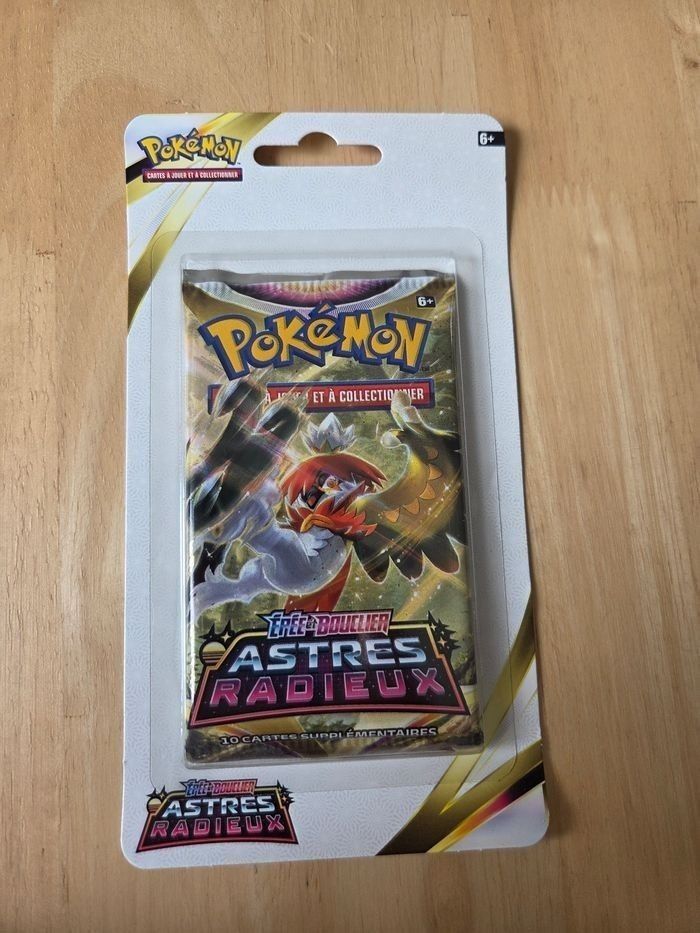 Pokemon Blister booster Astres Radieux EB10 Art Set - photo numéro 4