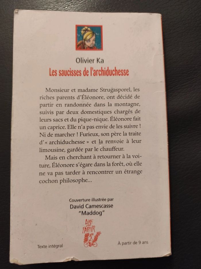 Livre enfant les saucisses de l'archiduchesse - photo numéro 2