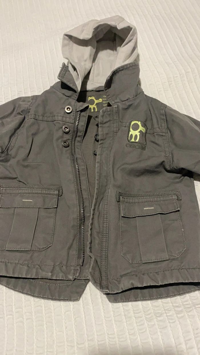 Veste intersaison grise - photo numéro 2