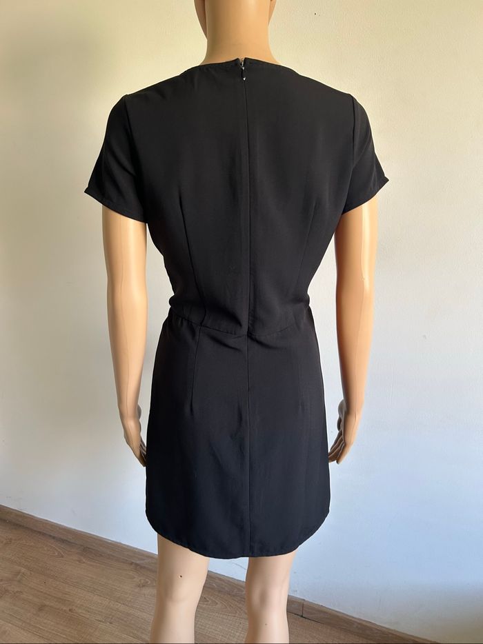 Robe noire et beige à manches courtes An’ge taille 1 jamais portée - photo numéro 5
