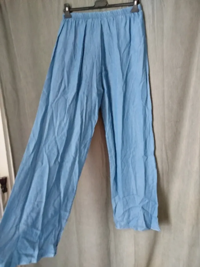 Ensemble pantalon ample jean souple - photo numéro 5