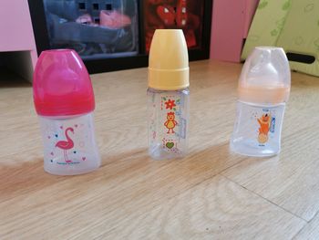 3 biberons dodie fille