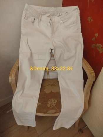 Jean blanc &Denim