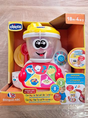 Cooky le robot de cuisine bilingue Chicco