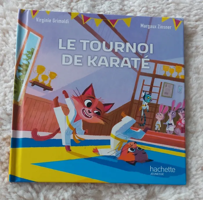 Lot de 2 livres Le Match de Basket + Le tournoi de karate - photo numéro 3