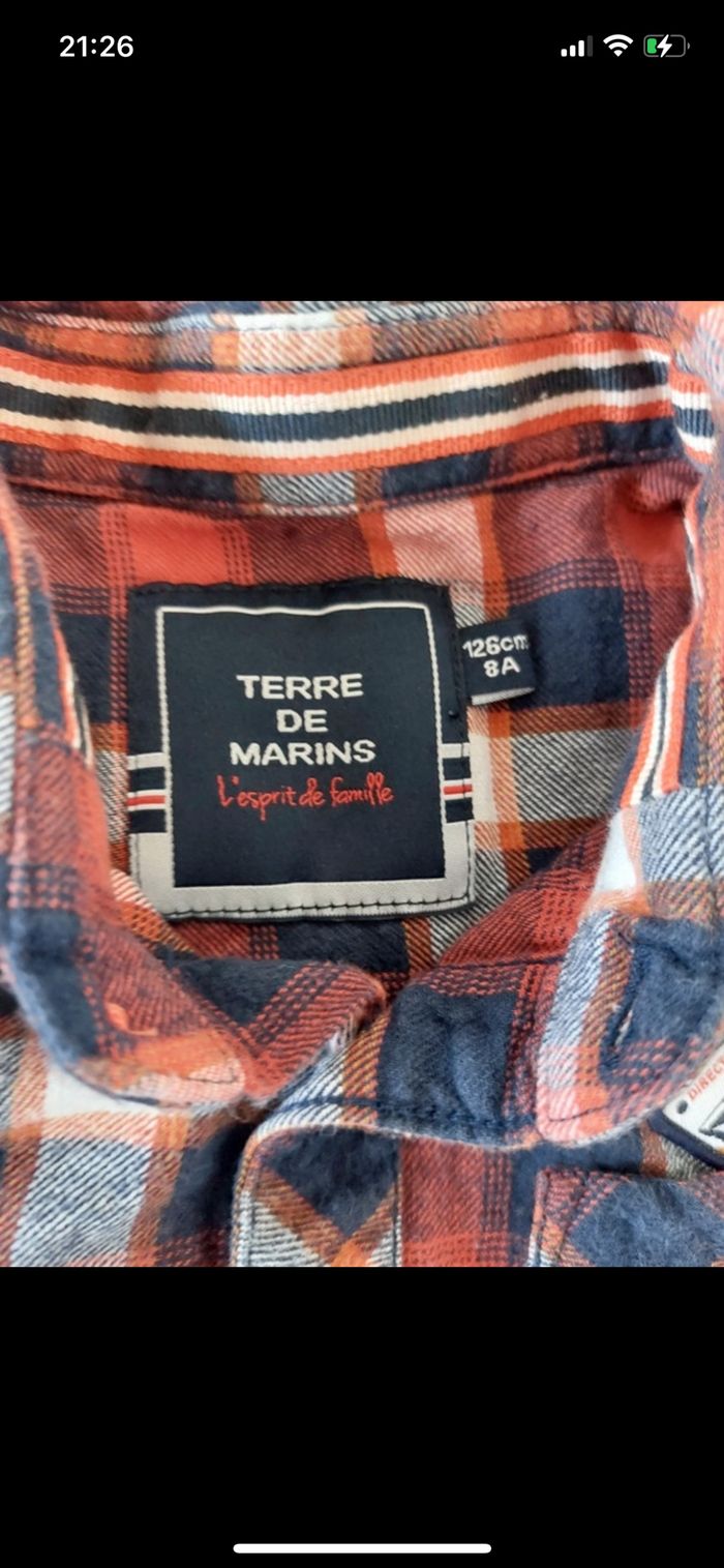 Chemise Terre De Marins taille 8 ans - photo numéro 5