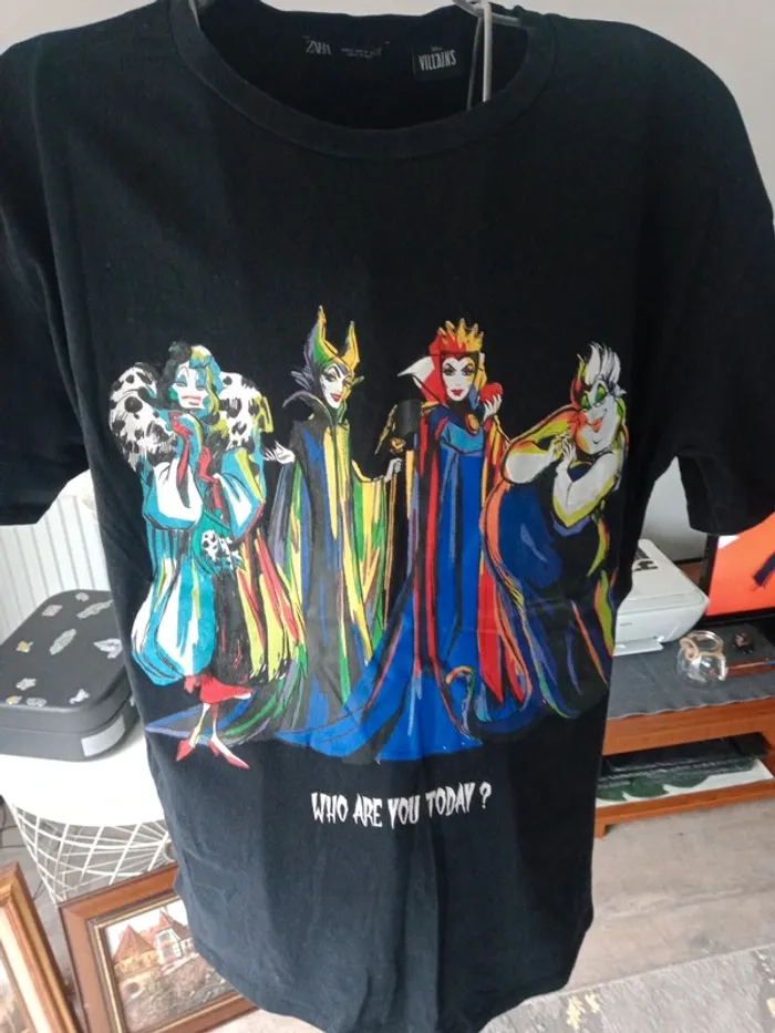 Tee-shirt Zara Disney les vilains - photo numéro 3