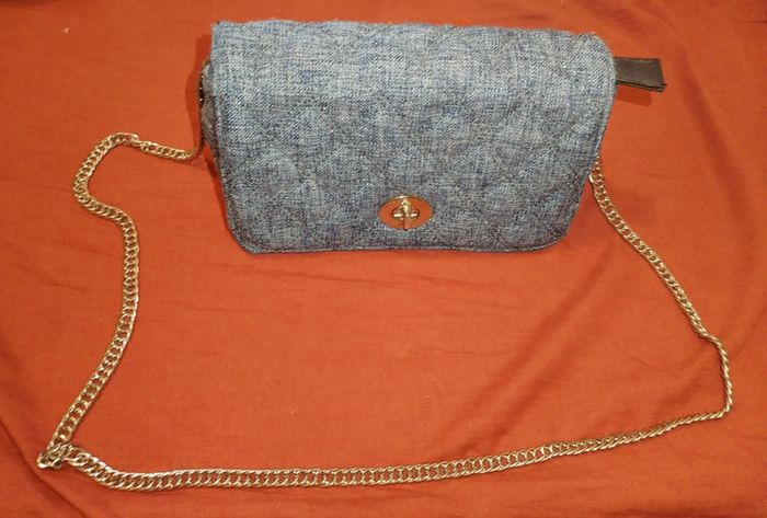 Sac à main bleu jean - photo numéro 15