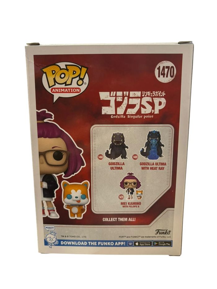 Figurine Funko Pop Godzilla Singular Point Mei Kemino With Pelops II 1470 neuf - photo numéro 2