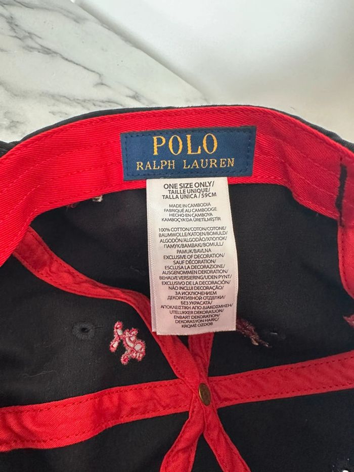 Casquette Ralph Lauren - photo numéro 8