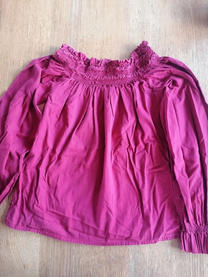 Tee-shirt manches longues épaules dénudées - photo numéro 2