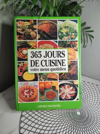 Ancien livre de cuisine