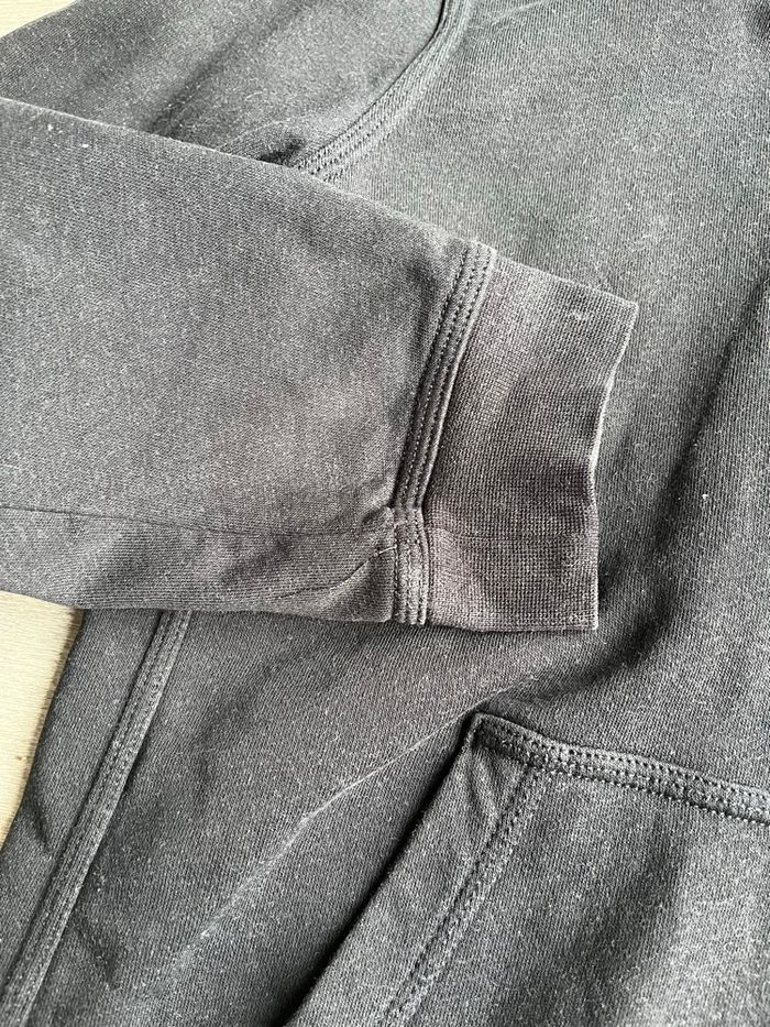 Sweat à capuche noir Nike taille L enfant - photo numéro 6