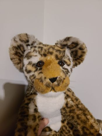 peluche panthère realiste