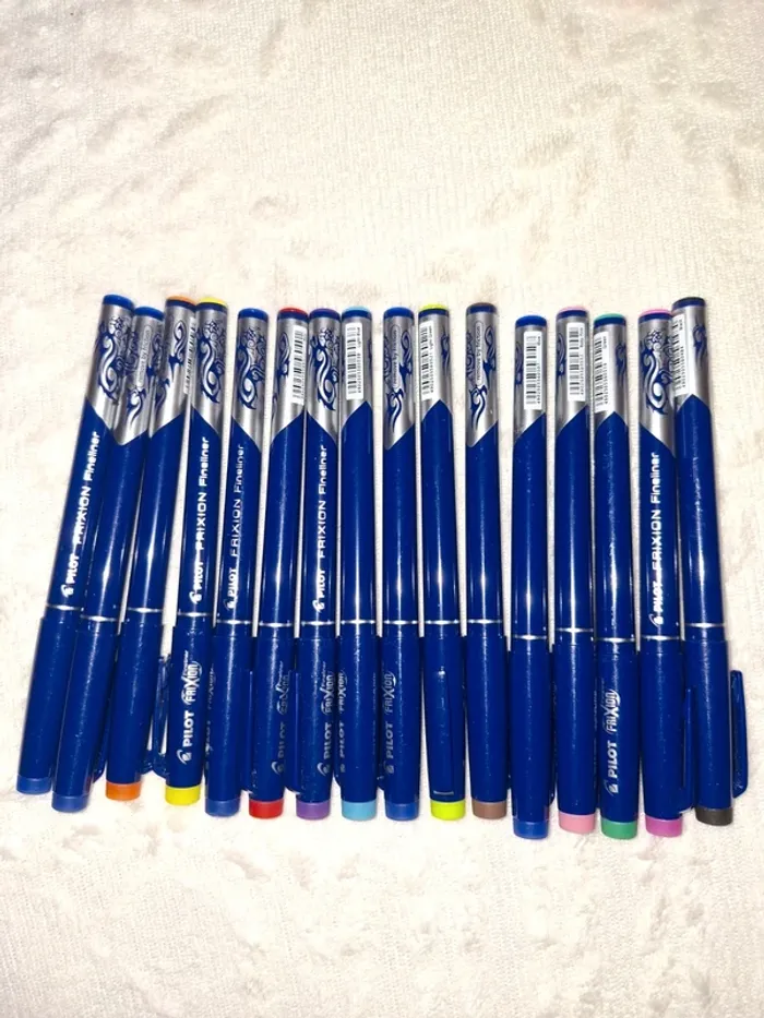 Stylos frixion pilot fine liner effaçables - photo numéro 3