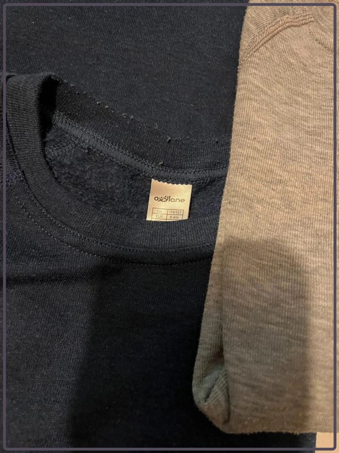 Lot 3 manches longues wedze taille 6 ans - photo numéro 5