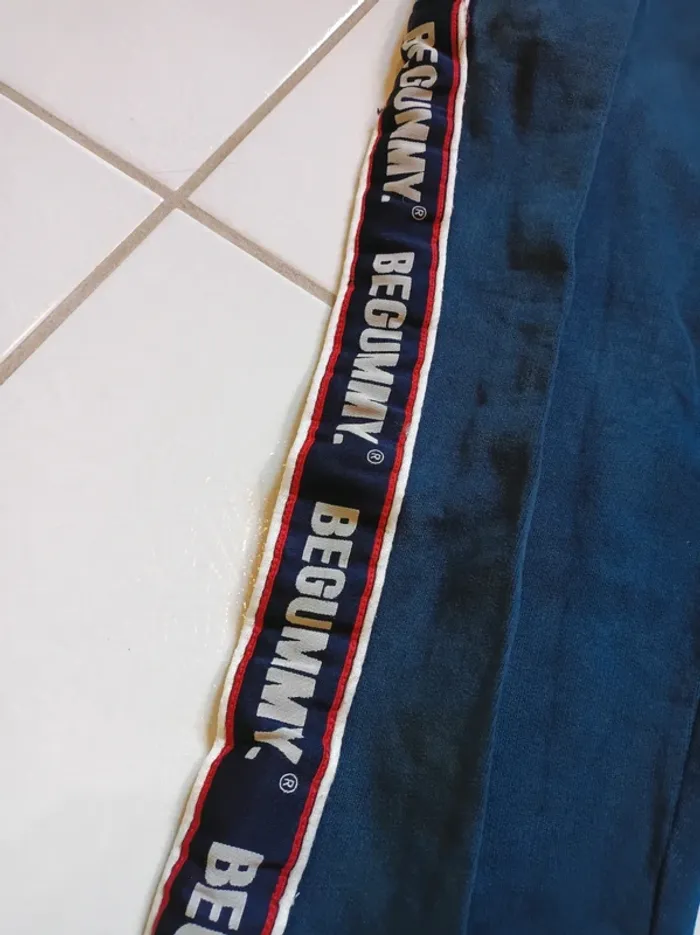 Pantalon de jogging femme bleu marine BeGummy - photo numéro 12