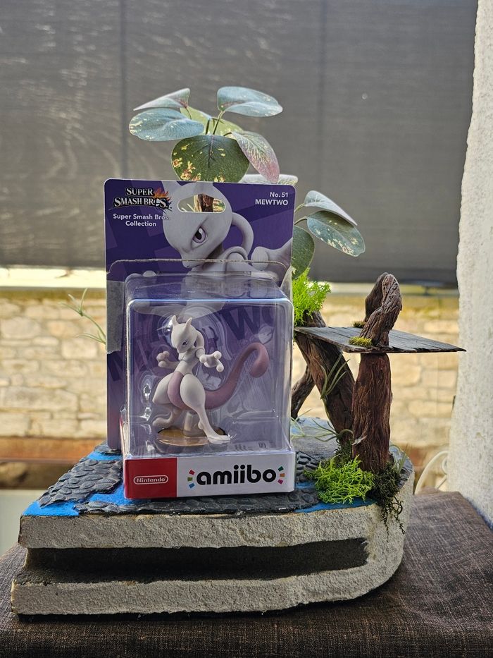 Super figurine Pokemon Nintendo amibo Mewtwo - photo numéro 4