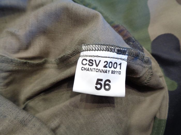 casquette F1 avec protège nuque CE militaire camouflage csv socovet balsan differentes tailles - photo numéro 4