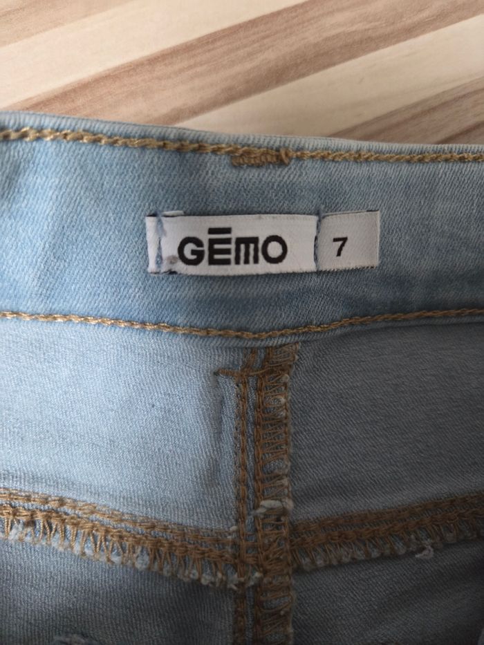 Jean slim gemo 7 ans fille - photo numéro 3