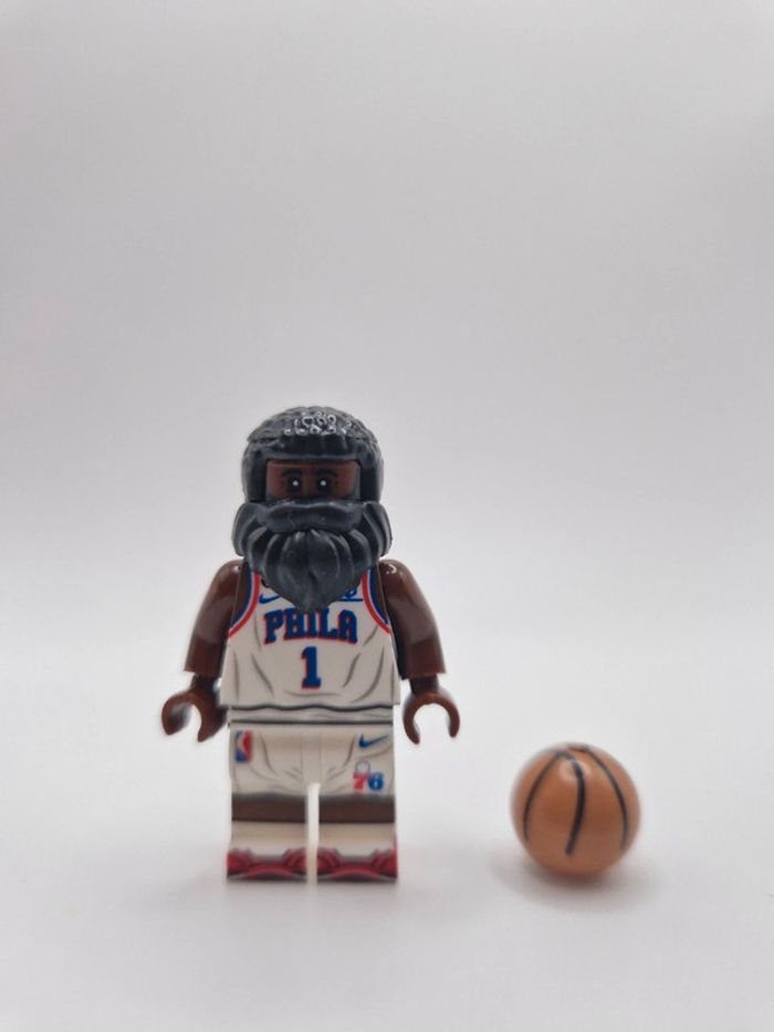 Figurine type lego Joueur de Basket James Harden