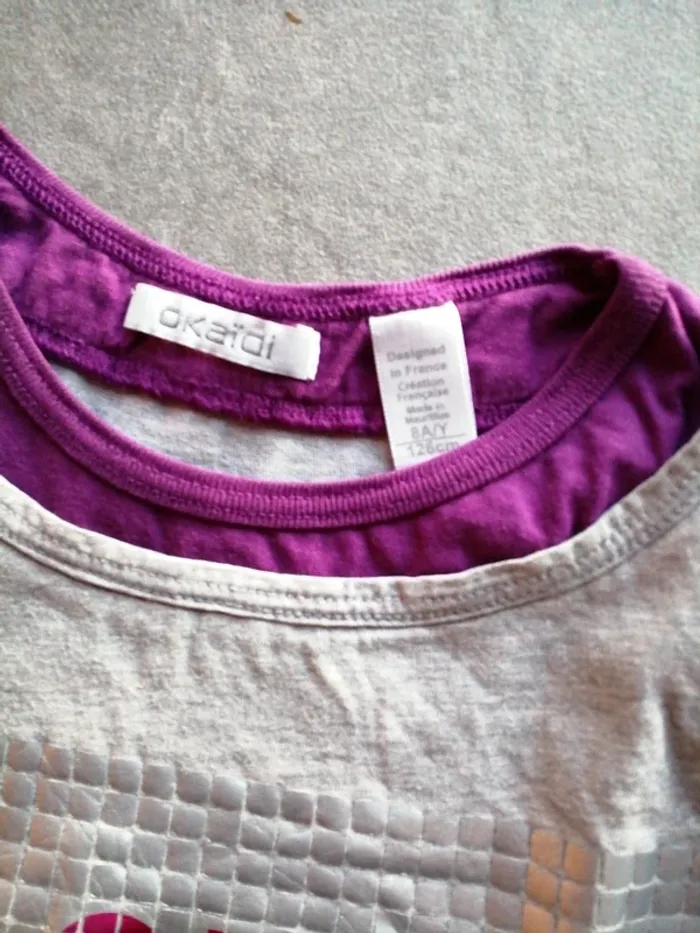 Tee shirt manche longue 8 ans - photo numéro 2