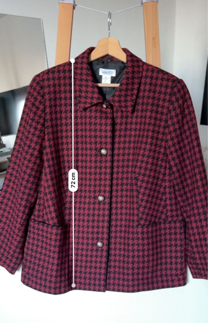 Ensemble femme  Motif pied-de-poule Anne Weyburn  taille 48 - photo numéro 6