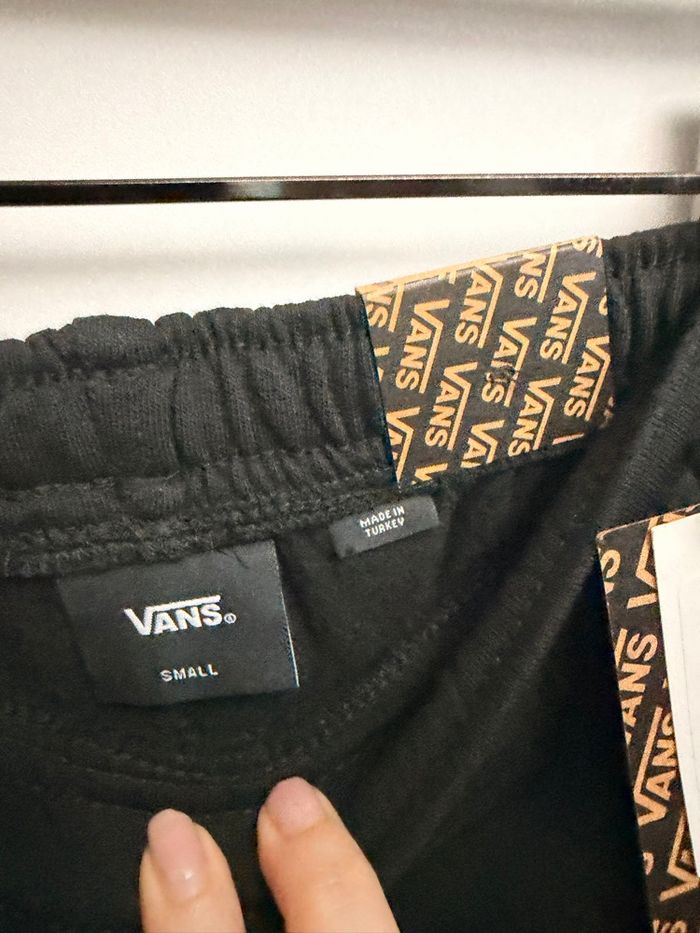 Neuf avec étiquette - Vans - Pantalon de jogging (Fleece) - Taille S - Noir - photo numéro 4