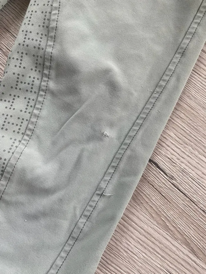 Pantalon d’équitation Harcour 32 Kaki Très Bon État 8765 - photo numéro 5