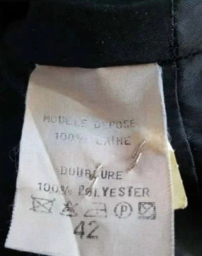 Veste / Blazer laine noir 38/M - Carbonne - photo numéro 4