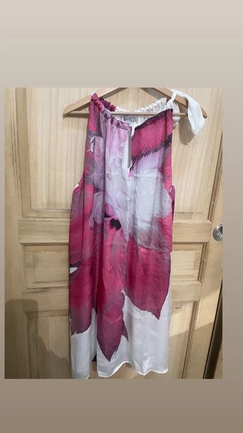 Robe été blanche motif fleur Etam taille 42