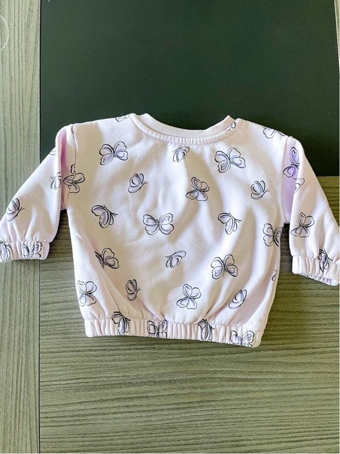 Ensemble Primark sweet et jogging papillons bébé fille taille 3-6 mois - photo numéro 3