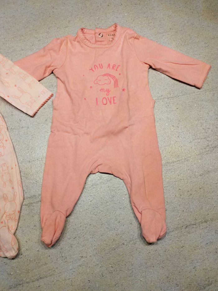 Lot de 2 pyjamas une pièce - photo numéro 4