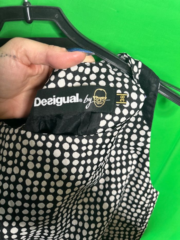 Original robe Desigual, taille 38 noire - photo numéro 6