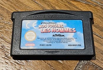 Jeu Gameboy Advance - Nos voisins les Hommes