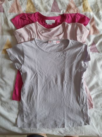 Lot de 3 Tee-shirt 8 ans fille