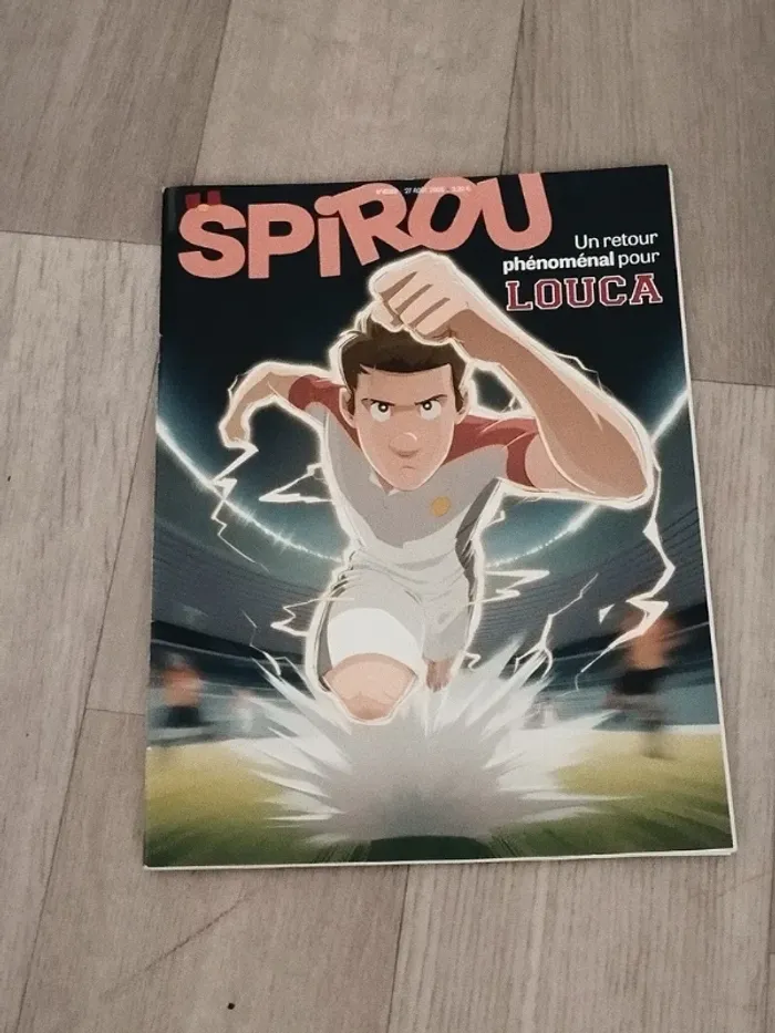 Lot de 10 BD magazines  SPIROU année 2024-25 L087 - photo numéro 8